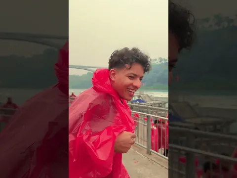 واحد من اعظم المناظر الطبيعية فالعالم ! شلالات نياغارا فكندا 😍🇨🇦