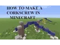 How to make Coaster Elements Corkscrew Minecraft