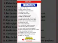 20 Common English Idioms You Must Know Learn English Easily