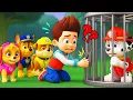 Lagu ¿Por qué está Marshall en la cárcel? ¡El misterio comienza…! 🔒PAw PaTrol en Español | Rainbow 3