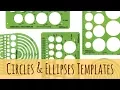 Circles and Ellipses Templates by Alvin