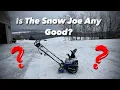 Snow Joe 22 15-Amp LED Snow Blower Full Review