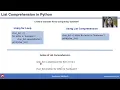 List comprehension in Python