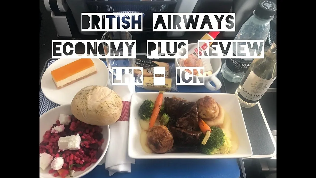 British Airways Economy Plus Review London - Seoul