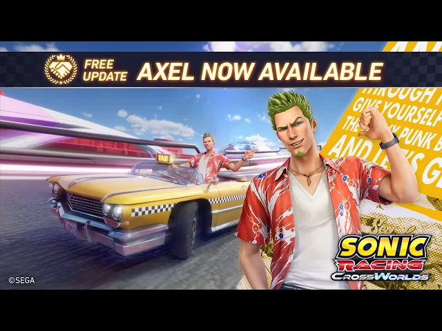 Sonic Racing: CrossWorlds – AXEL Character Trailer