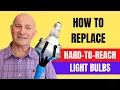 How to Easily Change an Out-Of-Reach Light Bulb Light Bulb Changer and Pole Review