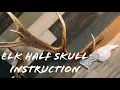 Buck Bracket Elk Half Skull Instructions
