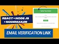 10 Confirmation Email with Node js How to verify Send Verification Link