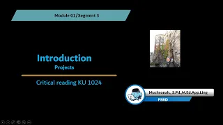 Module 01 Segment 3 Introduction Projects  Module 01 Segment 3 Introduction Projects