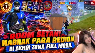 ROOM SETAN! Lagi Lagi Nabrak Player Region Full Pengaman Di Akhir Zona Masih Banyak Mobil Coy!!