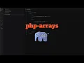 Using Arrays with PHP
