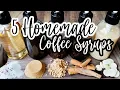 5 Easy Homemade Simple Syrup Recipes to Add a Boost of Flavor to Your Morning Coffee - Vegetarian