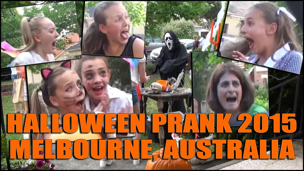 Halloween Scream Prank In Melbourne Australia 2015