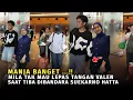 Lagu cia manja banget !!  ke Jakarta, Mila Terlihat jelas gandeng tangan valen di bandara