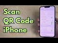 How to Scan QR Code on iPhone