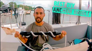 SAILBOAT PROJECT | Making The Best DIY Anchor Bridle & Blue Crabs Ep. 52