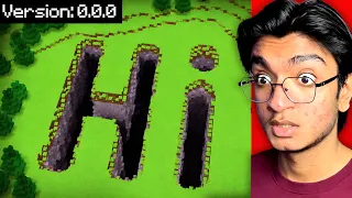 I Found a SECRET Minecraft Version.exe..!