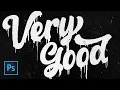 Dripping Paint Effect Photoshop Tutorial for Text Logos
