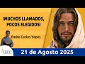 Download Lagu Evangelio De Hoy Jueves 21 Agosto 2025 #PadreCarlosYepes l San Mateo 22, 1-14 |Elegir el Cielo