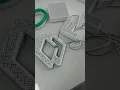 3d printed letters made by Creatwit 3d printer 3d glow sign board