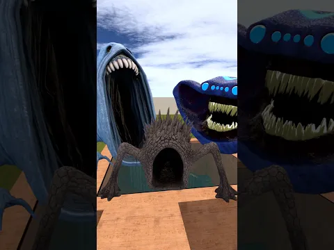 SAVE LAND EATER FROM SEA MONSTERS DEEP SCREAMER & EL GRAN MAJA! HELP SAND EATER SEA EATER GMOD