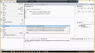 Eclipse Project Setup And Export