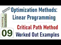 CPM Complete with example Optimization Methods - Linear Programming Engineering Essentials