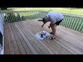 DEMO HOW TO SUPERDECK Sherwin WIlliams Exterior Waterborne Deck Stain Semi Transparent