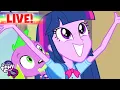 🔴 Equestria Girls LIVE 🔮 ALL MOVIES MARATHON 🎥 Full Movies Children's Cartoon | MLP EG
