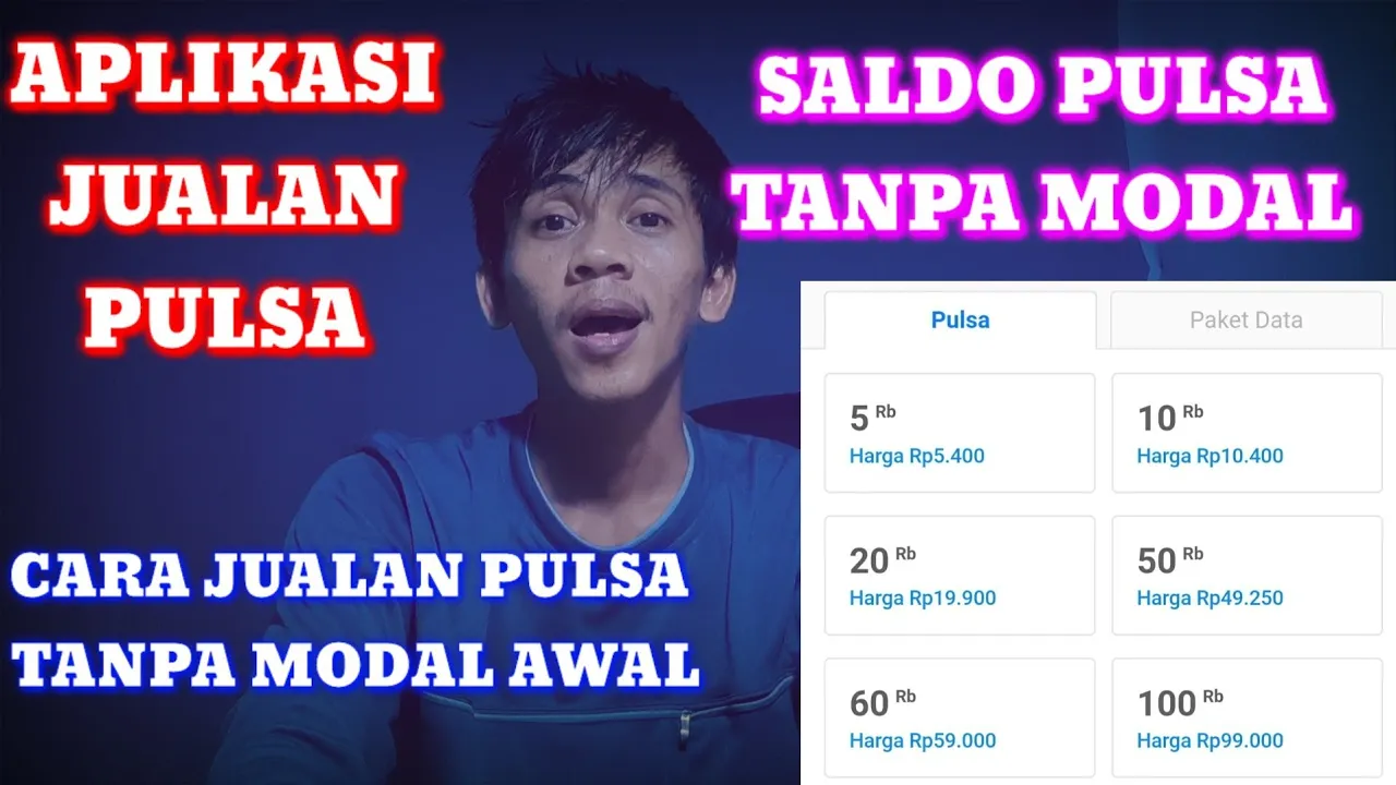 Cara Jualan Pulsa Tanpa Aplikasi. 