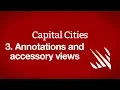 Annotations and accessory views MKPinAnnotationView - Capital Cities part 3