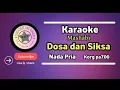 Download Lagu karaoke Dosa dan siksa mashabi nada pria cover korg pa700