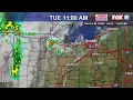 Here s a live look at the radar as severe storms are pushing through Northeast Ohio