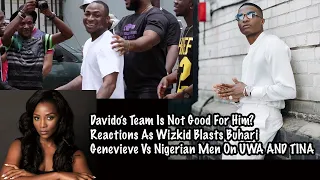 davido s team is not good for him reactions as wizkid blasts buhari