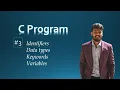 C Programming For Beginners Learn C Programming Recode Guru Malayalam Identifiers
