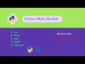 Python Math Module