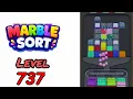 Marble Sort Level 737 Walkthrough