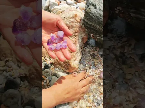Sea Agate and Sea Crystal: Finding Hidden Treasures on the Shore and rare pearl
