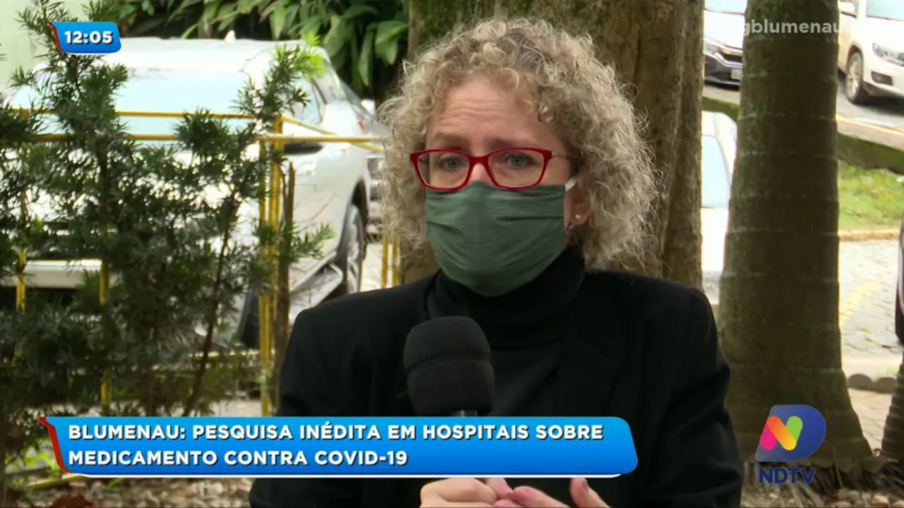 Pesquisa inédita em hospitais sobre medicamento contra covid-19