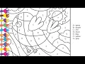 Color by Letter Fun Bird Coloring Page for Kids Learn Letters and Colors