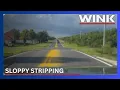 Port Charlotte residents upset over sloppy road striping on Midway Blvd