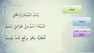 شرح نظم الآجرومية مع التشجير 55 الشيخ محمد محمود الشنقيطي 