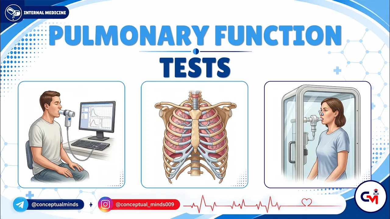 21. Pulmonary Function Tests (PFTs)🫁: Internal Medicine Pulmonology