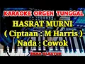 Lagu HASRAT MURNI || KARAOKE DANGDUT VERSI ORGEN TUNGGAL