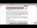 Book Study Chapter - 3 PSEB User Defined Function Punjabi Language