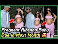 Pregnant Rihanna Baby Due in Next Month Rihanna Baby Girl Due Date