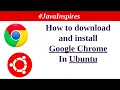 How To Install Google Chrome In Ubuntu Java Inspires