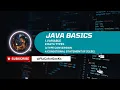 Java Fundamentals Mastering Variables Data Types Type Conversion and