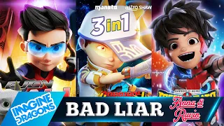 Download BAD LIAR 3 IN 1: ROCK, KOPLO, EDM || Animation: Ejen Ali \u0026 BoBoiBoy \u0026 Mechamato (TRAILER!!!) MP3