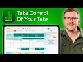 How to Hide and Colour Tabs in Numbers on iPhone and iPad